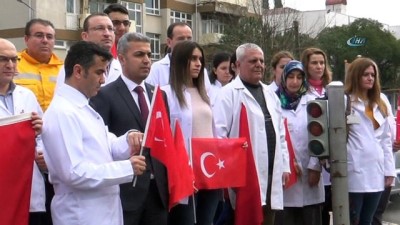 saygi durusu -  Soma'dan Afrin'e İstiklal Marşı ile destek  Videosu