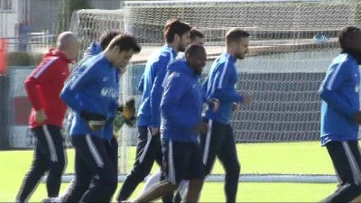 takim kampi - Trabzonspor, Medipol Başakşehir maçı hazırlıklarını sürdürdü  Videosu