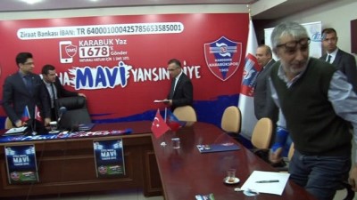 yardim kampanyasi - Valilik Karabükspor için yardım kampanyası başlattı Videosu