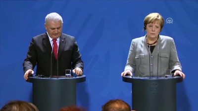basin toplantisi - Yıldırım-Merkel ortak basın toplantısı - BERLİN Videosu