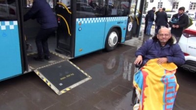 engelli vatandas -  Yozgat’ta engelliler için şarj dolum istasyonu açıldı  Videosu