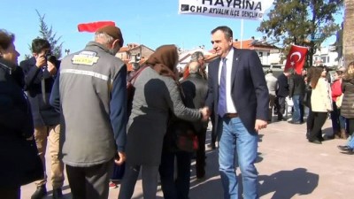 gaziler -  Ayvalık’ta CHP’li gençlerden Afrin Şehitleri için lokma hayrı Videosu