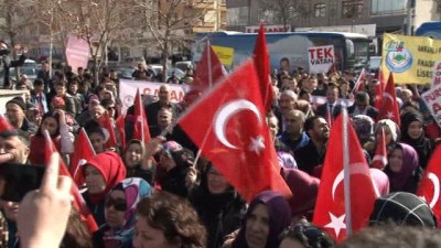 guvenlik gucleri -  Başkent'te binler Mehmetçik için yürüdü Videosu