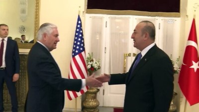 basin toplantisi - Çavuşoğlu ile Tillerson bir araya geldi - ANKARA  Videosu