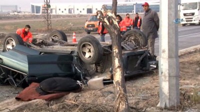 guvenlik onlemi -  Hurdaya dönen araçtan yaralı kurtuldu  Videosu