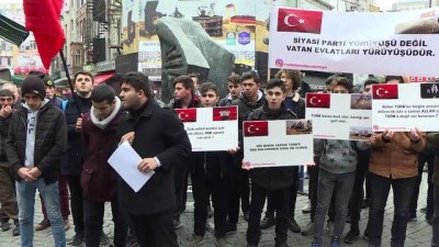 sinir otesi - Lise öğrencilerinden Zeytin Dalı Harekatı'na destek - İSTANBUL Videosu