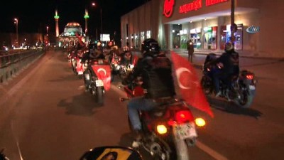 zeytin dali harekati -  Motosikletçilerden 'Zeytin Dalı' operasyonuna destek korteji  Videosu