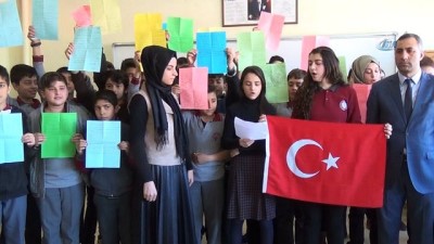 ogretmenler -  Öğrencilerden Afrin kahramanlarına duygu dolu mektup Videosu