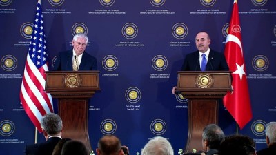 basin toplantisi - Tillerson ve Çavuşoğlu - S400 alımları - ANKARA  Videosu