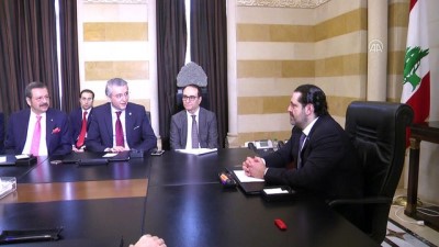 salar - TOBB Başkanı Hisarcıklıoğlu, Lübnan'da Başbakan Hariri tarafından kabul edildi - BEYRUT  Videosu