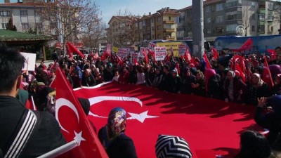 sehitlikler - 'Zeytin Dalı Harekatı ve Mehmetçik'e' destek yürüyüşü - ANKARA Videosu