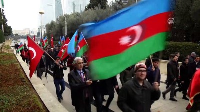 yan etki - Azerbaycanlı STK'lardan Zeytin Dalı Harekatı'na destek - BAKÜ Videosu