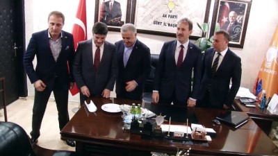 milletvekilligi secimleri - Bakan Arslan, Küçük Berfinnur ile görüştü - SİİRT Videosu