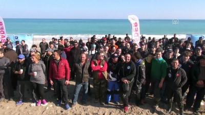 balik tutma - Batı Akdeniz Surf Casting yarışması - ANTALYA Videosu