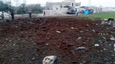 hava saldirisi - İdlib'e yönelik hava saldırıları: 1 ölü, 4 yaralı - İDLİB Videosu