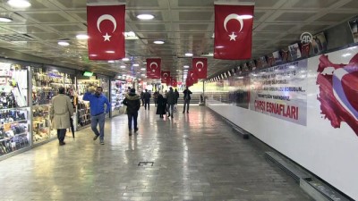 hassasiyet - Karaköy'de esnaftan Zeytin Dalı Harekatı'na destek - İSTANBUL Videosu