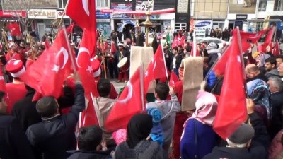 selamet -  Sivas'ta Zeytin Dalı Harekatı'na destek yürüyüşü Videosu