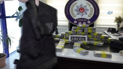 guzergah -  Yolcu otobüsünde 17 kilogram eroin ele geçirildi  Videosu