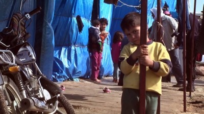 siginma - Cinderesli aileler Türkiye'ye sığındı - HATAY  Videosu