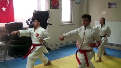savunma sporu - Genç karatecinin hayali olimpiyat şampiyonluğu - AFYONKARAHİSAR  Videosu