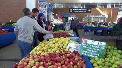 pazarci - Pazarcı esnafından Mehmetçik Vakfına bağış - ANTALYA Videosu