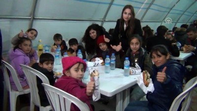 yetim cocuk - Sığınmacılara yardım - MARDİN Videosu