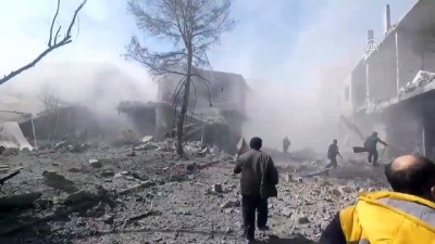 rejim - Esed rejiminin Doğu Guta'ya saldırılarında 41 sivil öldü - DOĞU GUTA Videosu