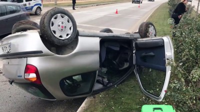 direksiyon - Trafik kazası: 2 yaralı - BİLECİK  Videosu