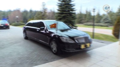  Başbakan Yıldırım, Makedonya Cumhurbaşkanı Ivanov'u kabul etti 