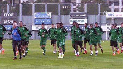 teknik direktor - Bursaspor'da Galatasaray maçı hazırlıkları - BURSA Videosu