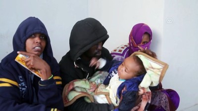 barla - Libya açıklarında 120 göçmen kurtarıldı - TRABLUS  Videosu