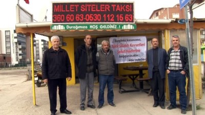 kazanci -  Taksicilerden Zeytin Dalı Harekatı'na destek  Videosu