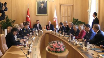 bassagligi - TBMM Başkanı Kahraman, Makedonya Cumhurbaşkanı İvanov ile görüştü - TBMM Videosu