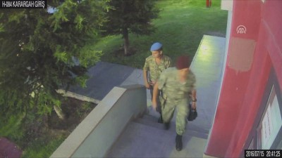 agacli - 15 Temmuz'da ÖKK'da yaşananların güvenlik kamerası görüntüleri (2) - ANKARA  Videosu