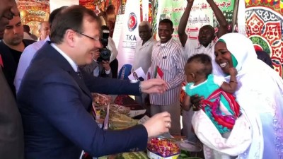 Başbakan Yardıcısı Çavuşoğlu, Darfur'da
