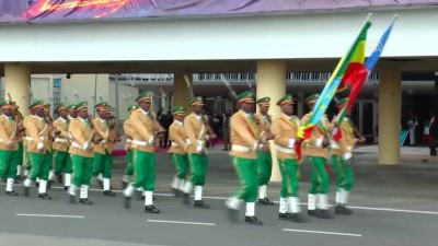 baskent - Ekvator Ginesi Devlet Başkanı Obiang Nguema Etiyopya'da - ADDİS ABABA  Videosu