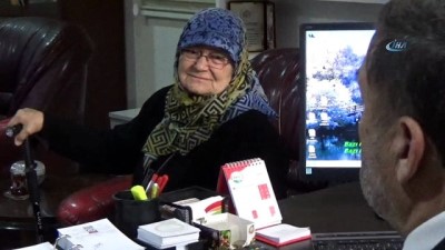 yasli kadin -  Huzurevi sakinlerinden Afrin’deki Mehmetçiğe destek  Videosu