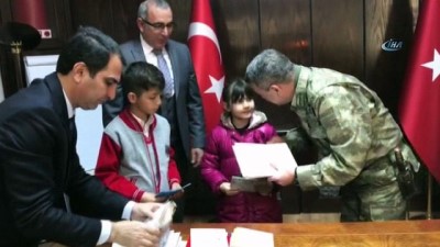general -  İlkokul öğrencileri Mehmetçik'e mektup yazdı  Videosu