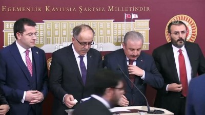 kanun teklifi - Siyasi partilerin seçim ittifakına ilişkin düzenleme - Şentop ve Kalaycı'nın açıklamaları (1) - TBMM Videosu