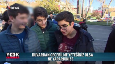 yok artik - Şok edici gerçek; insanlar duvardan geçebilir Videosu