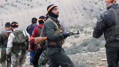 muhalifler - (TEKRAR) - TSK ve ÖSO, Afrin'de teröristlerin Kilis'le sınır temasını kesti (1) - AFRİN  Videosu