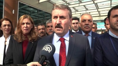 beraberlik - BBP Genel Başkanı Destici, yaralı askerleri ziyaret etti - HATAY Videosu