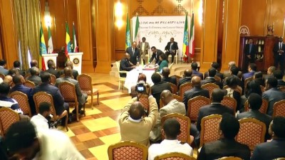 istifa - Ekvator Ginesi Devlet Başkanı Obiang Nguema Etiyopya'da Videosu