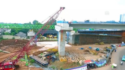 rayli sistem - Endonezya'da büyük alt yapı projeleri geçici olarak durdurdu - CAKARTA Videosu