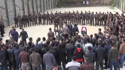 ozel harekatci - Özel harekat polisleri dualarla Afrin'e uğurlandı - HATAY  Videosu