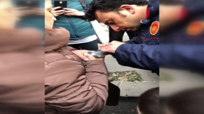 gokyuzu -  Ağaçtaki ipe takılan güvencini itfaiye ekipleri kurtardı Videosu