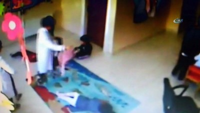 kucuk cocuk -  Kreşte şiddet kamerada  Videosu