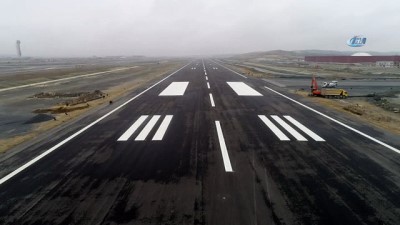 ihlas -  Üçüncü havalimanının biten pisti havadan görüntülendi  Videosu