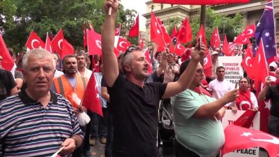 etnik koken - Avustralya’da Türkiye’ye destek gösterisi - MELBOURNE Videosu