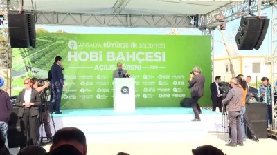 hobi bahcesi - Dışişleri Bakanı Çavuşoğlu: ''Çocuklarımızı topraktan koparmamak lazım'' - ANTALYA  Videosu